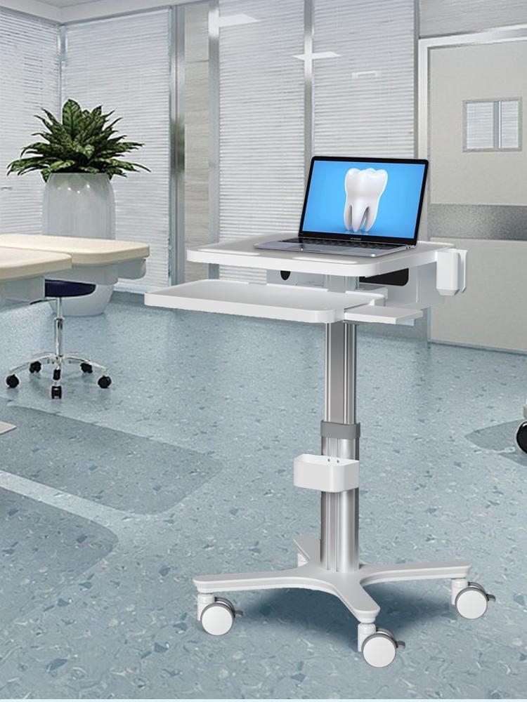 main_737993292119_0-1 치과 구강 스캐닝 카트 노트북 카트 모바일 구강 스캐닝 카트 KVM 의료 상담 휠 카트 - 이미지 1