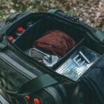 Jing Tongxue Design | 야외 캠핑 피크닉 가방 야외 식기 보관 전술 수납 공간 잡화 휴대용 어깨 가방 - 이미지 3