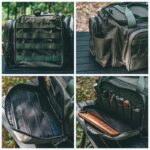 Jing Tongxue Design | 야외 캠핑 피크닉 가방 야외 식기 보관 전술 수납 공간 잡화 휴대용 어깨 가방 - 이미지 4