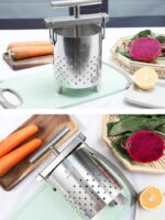 스테인리스 스틸 야채 필링 압착기 가정용 압착기 야채 물 만두 필링 압착기 과일 주스기 상업용 - 이미지 5