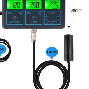 스마트 투야 WIFI 수질 모니터 7-in-1 어항 수질 수경재배 영양액 pH 검출