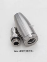 360도 로터스 회전 노즐 자동차 세척기 세척기 고압 물총 스테인리스 스틸 미니 홈 자동차 세척기 - 이미지 3