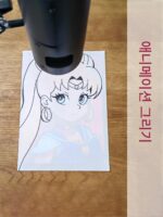 완피 그림 케이크 장식 그림 서예 투영 유물 복사 DIY 유화 맞춤 애니메이션 심플 그림 선물 - 이미지 3