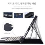 Microsoft Surface Pro9/8/7/6/5/4/x 보호커버 안티드랍백 13/12.3인치 가죽케이스 스탠드 Surface Pro11/10 태블릿 2 in 1 키보드 보호케이스 - 이미지 2