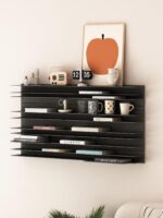 스펙트럼 다기능 보이지 않는 책장 벽걸이 랙 크리에이티브 벽 디스플레이 랙 침실 다층 책장 - 이미지 3