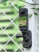 Action4 GO3 범용 회전 자석 브라켓 GoPro12 스포츠 카메라 백팩 클립 어깨 스트랩 클립에 적합 - 이미지 2