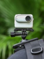 Action4 GO3 범용 회전 자석 브라켓 GoPro12 스포츠 카메라 백팩 클립 어깨 스트랩 클립에 적합 - 이미지 3