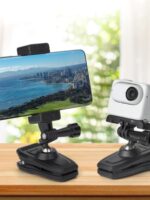 Action4 GO3 범용 회전 자석 브라켓 GoPro12 스포츠 카메라 백팩 클립 어깨 스트랩 클립에 적합 - 이미지 4