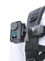 Action4 GO3 범용 회전 자석 브라켓 GoPro12 스포츠 카메라 백팩 클립 어깨 스트랩 클립에 적합 - 이미지 5