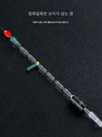 매우 좁은 공간 콩 벌크 실리콘 프리미엄 투명 그린 세트 전체 세트 조합 메인 라인 그룹 낚시 소형 액세서리 - 이미지 4