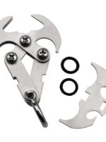 새로운 야외 등반 후크 중력 후크 스테인리스 스틸 생존 접이식 이스케이프먼트 후크 암벽 등반 무거운 발톱 비행 호랑이 후크 - 이미지 5