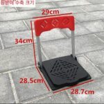 쿠션이 있는 새로운 접이식 낚시 상자 좌석 다와 낚시 상자 낚시 장비 개조 등받이 의자 액세서리 - 이미지 4