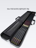 리안추의 새로운 하드쉘 낚싯대 가방 방수 낚싯대 가방 다기능 낚싯대 상자 낚시 장비 가방 낚싯대 가방 우산 가방 통합 특수 낚싯대 - 이미지 2