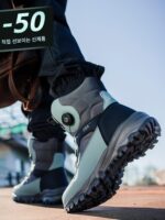 남성용 따뜻한 스노우 부츠 플러스 벨벳 두꺼운 코튼 부츠 야외 스키 남성용 신발 방수 미끄럼 방지 코튼 신발 남성용 마틴 부츠