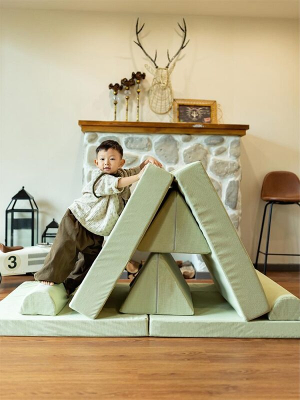 너겟 어린이방 콤비네이션 게임 소파쿠션 아기 두꺼워진 기어다니기 방지 접이식 스펀지 기어다니기 매트