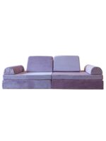 너겟 어린이방 콤비네이션 게임 소파쿠션 아기 두꺼워진 기어다니기 방지 접이식 스펀지 기어다니기 매트 - 이미지 5