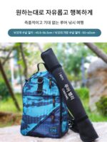 낚시집 루야 밸리 시리즈 5단 휴대용 루야 낚싯대 바퀴벌레 농어 및 만다린어용 멀티 섹션 낚싯대 탐험 낚싯대 - 이미지 2