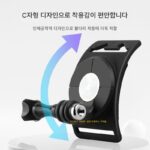 CASE 스포츠 카메라 손목 손바닥 팔 종아리 고정 스트랩 브라켓 Gopro12 DJI 액세서리에 적합 - 이미지 2