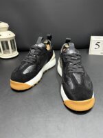 내셔널 트렌드 남성화 하이앤로우 탑 레이스업 스프링 하이엔드 레터 프린팅 캐주얼화 두꺼운 바닥 학생용 네트 레드 보드화 - 이미지 4