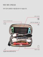 일본 SANWA 디지털 스토리지 백 대용량 휴대용 핸드백 데이터 케이블 충전 보물 충전 케이블 마우스 - 이미지 2