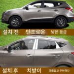 현대 IX35 개조 장식 10121315162017 스테인리스 스틸 브라이트 스트립 윈도우 트림에 적합 - 이미지 3