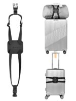 짐줄 짐벨트 가방 바인딩 벨트 짐 패킹 벨트 한 단어 벨트 크로스 스트랩 강화 짐 넥타이 가방 - 이미지 3