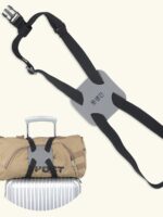 짐줄 짐벨트 가방 바인딩 벨트 짐 패킹 벨트 한 단어 벨트 크로스 스트랩 강화 짐 넥타이 가방 - 이미지 5