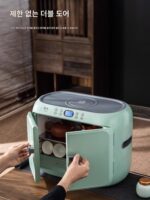 경도 찻잔 소독 캐비닛 소형 사무실 가정용 차 세트 보관 상자 자외선 살균 및 건조 올인원 기계 - 이미지 2