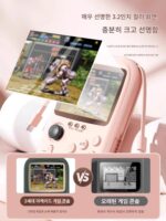 핸드헬드 게임 콘솔 파워뱅크 2 in 1 듀얼 라인 2023년 신형 대용량 휴대용 미니 게임 콘솔 2024년 - 이미지 4
