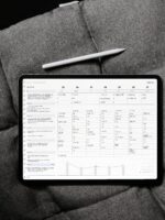 올인원 초간단 비즈니스 일정 계획 노트지 패턴 아이패드 전자 핸드북 템플릿 배고픈 양