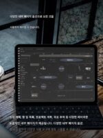 올인원 초간단 비즈니스 일정 계획 노트지 패턴 아이패드 전자 핸드북 템플릿 배고픈 양 - 이미지 2