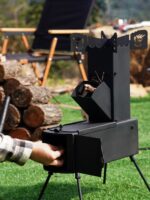 [비글파이어] 폴딩 로켓스토브 야외 캠핑 피크닉 나무스토브 휴대용 캠핑스토브 기화스토브 야외 - 이미지 4