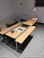 MICHSO234 유닛 야외 캠핑 프레임 테이블 가정용 텔레스코픽 다리 플랫 스노우 교체 경량 캠핑 장비 - 이미지 2