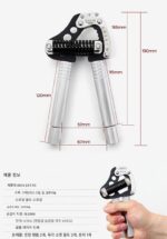 남성피트니스 25~90kg 팔근육 트레이닝 및 손강도 조절용 프로페셔널 핸드그립퍼 - 이미지 2