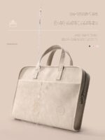 일본 STELU 심플 통근 휴대용 싱글 숄더 대각선 방지 낙하 충격 방지 Apple Lenovo Huawei Dell Xiaomi 노트북 가방 - 이미지 4