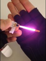 3V 방수 흐르는 물 LED 램프 비즈 무료 용접 DIY 자동 유성 플래시 램프 코어 도로 자전거 조종등 산악 자전거 꼬리등 - 이미지 4