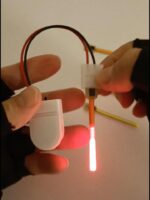 3V 방수 흐르는 물 LED 램프 비즈 무료 용접 DIY 자동 유성 플래시 램프 코어 도로 자전거 조종등 산악 자전거 꼬리등 - 이미지 5