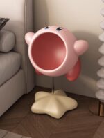 MSKA 만화 스타 커비 간식 보관 선반 바닥형 장식품 이사 선물 거실 침실 가정 장식