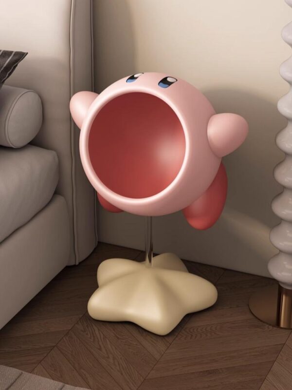 MSKA 만화 스타 커비 간식 보관 선반 바닥형 장식품 이사 선물 거실 침실 가정 장식