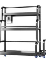 T4kzi 주방 조미료 선반 조리대 젓가락 칼꽂이 다기능 조미료 다층 선반 주방용품 보관 선반 - 이미지 5