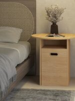 소형 아파트 커피 테이블 벤치 레이지 소파 스툴 골판지 스툴 다기능 로우 스툴 아코디언 종이 롱 벤치 다이닝 의자 - 이미지 2