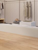 소형 아파트 커피 테이블 벤치 레이지 소파 스툴 골판지 스툴 다기능 로우 스툴 아코디언 종이 롱 벤치 다이닝 의자 - 이미지 5