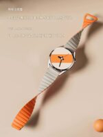 삼성 갤럭시 워치 6/5/프로 마그네틱 실리콘 스트랩 4/클래식/3액티브1/2 남녀용 신규 기어2/3 스마트 S3 스포츠 4 워치 체인 액세서리 - 이미지 2