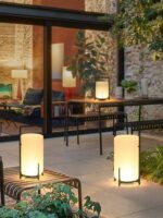 야외 잔디 조명 태양열 방수 정원 조명 정원 빌라 테라스 조명 야외 잔디 조명 휴대용 분위기 조명 - 이미지 3