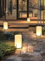 야외 잔디 조명 태양열 방수 정원 조명 정원 빌라 테라스 조명 야외 잔디 조명 휴대용 분위기 조명 - 이미지 5