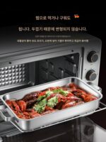 316 스테인리스 스틸 구운 생선 팬 특수 냄비 직사각형 가정용 깊은 팬 상업용 트레이 베이킹 팬 유도 쿠커 사용 가능 - 이미지 2