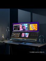 유나이티드 이노베이션 INNOCN 43.8인치 상하 스크린 조합 듀얼 스크린 테이블 효과 e스포츠 44C1G - 이미지 2