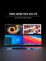 유나이티드 이노베이션 INNOCN 43.8인치 상하 스크린 조합 듀얼 스크린 테이블 효과 e스포츠 44C1G - 이미지 3