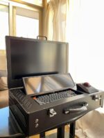 루코스 27인치 노트북 모바일 워크스테이션 5090 그래픽 카드 게임룸 박스 컴퓨터 디자인 클립 - 이미지 3