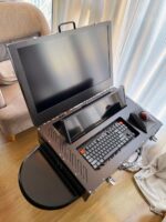 루코스 27인치 노트북 모바일 워크스테이션 5090 그래픽 카드 게임룸 박스 컴퓨터 디자인 클립 - 이미지 5